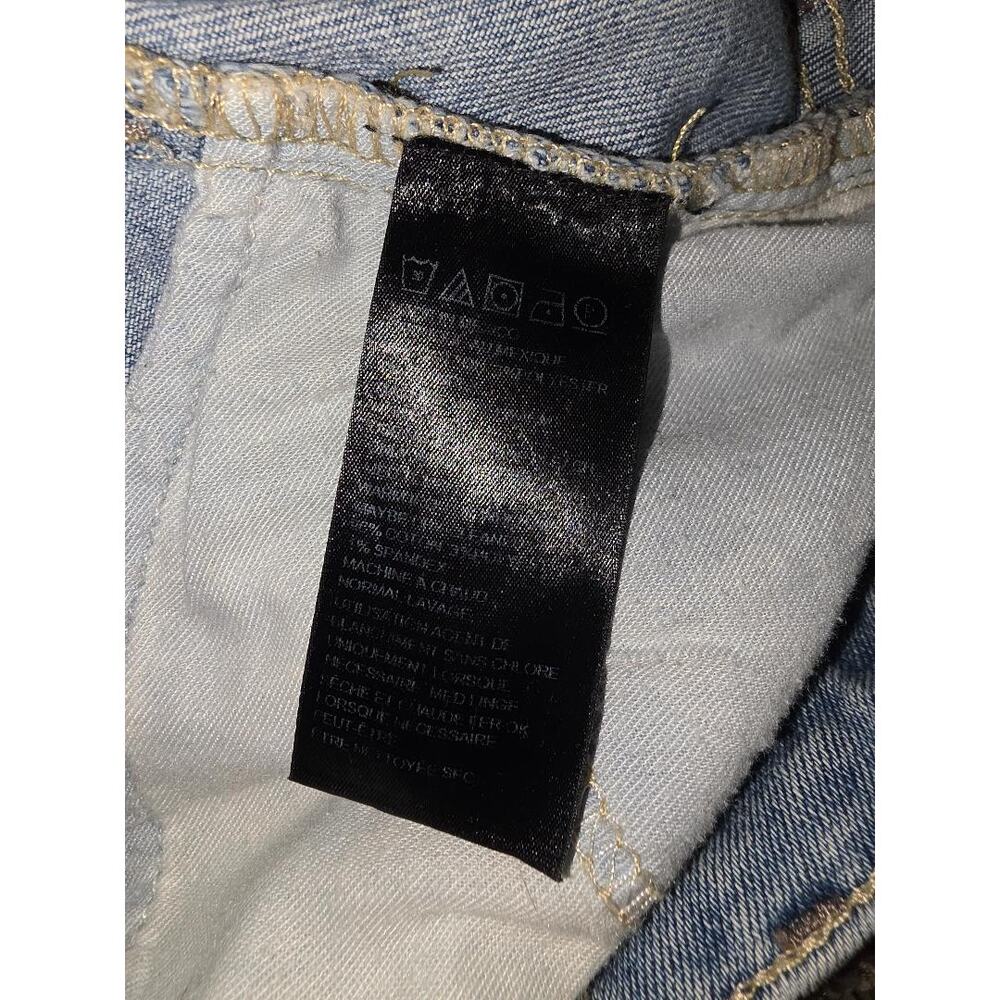 BDG Urban Outfitters High Rise Girlfriend Jeans 29 Cropped Light Wash - Picture 5 of 5